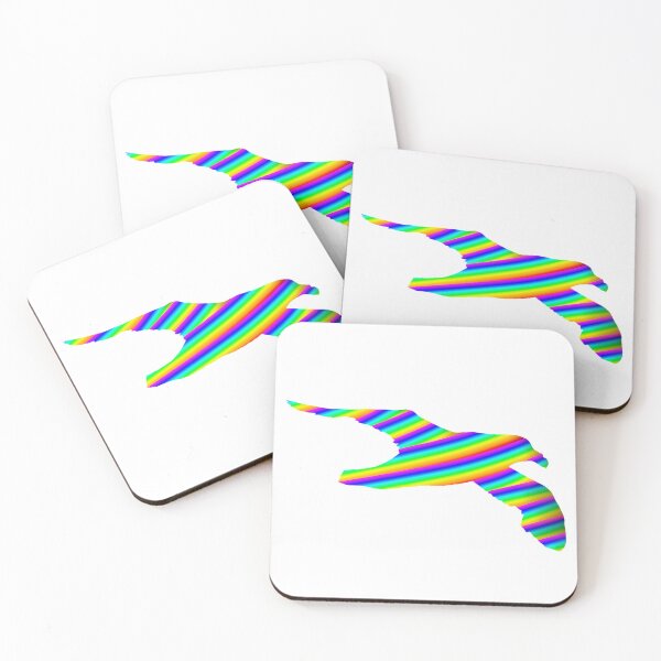 Item preview, Albatross Silhouette- Colorful Gradient 2 designed and sold by Midnightviera.