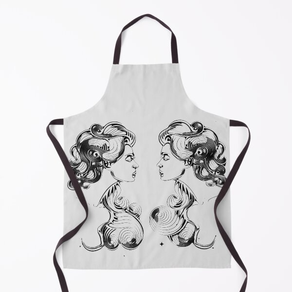 Item preview, Two Women Facing Each Other. Mirror Image. Simple Line Drawing designed and sold by S Quinn.