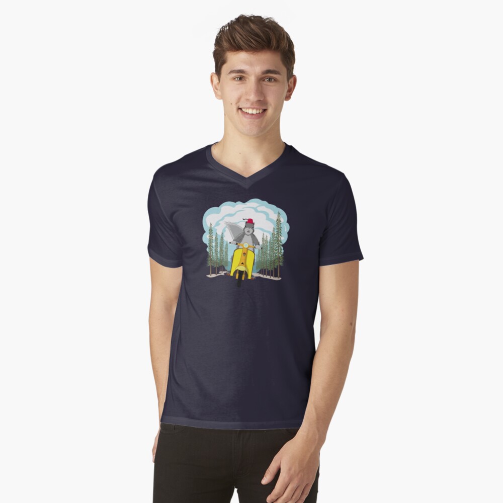 Item preview, V-Neck T-Shirt designed and sold by dmtab.