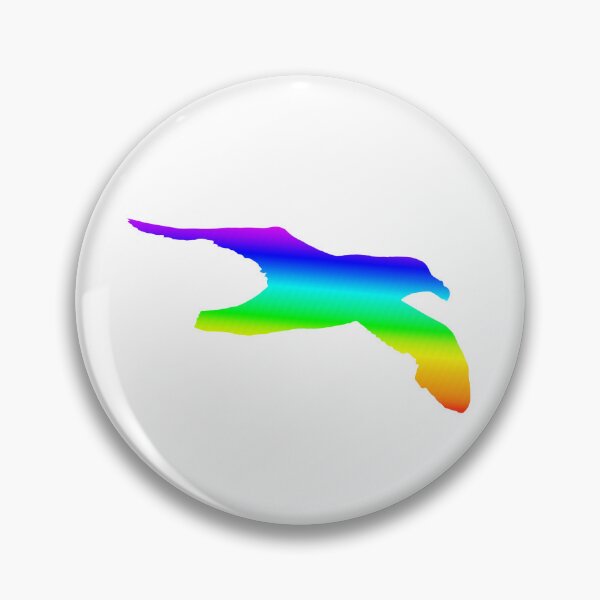 Item preview, Albatross Silhouette- Colorful Gradient 3 designed and sold by Midnightviera.