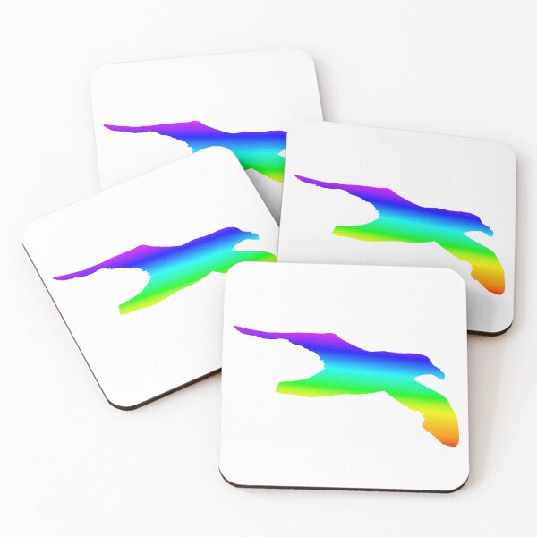 Item preview, Albatross Silhouette- Colorful Gradient 3 designed and sold by Midnightviera.