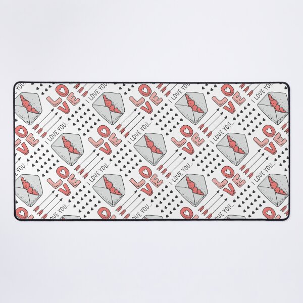 Item preview, Love Letter Valentine's Day Pattern designed and sold by greenoriginals.