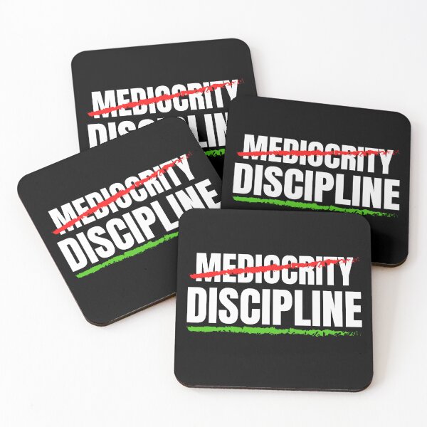 Item preview, Mediocrity Discipline  designed and sold by KingsManKind.