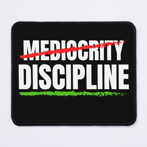 Item preview, Mediocrity Discipline  designed and sold by KingsManKind.