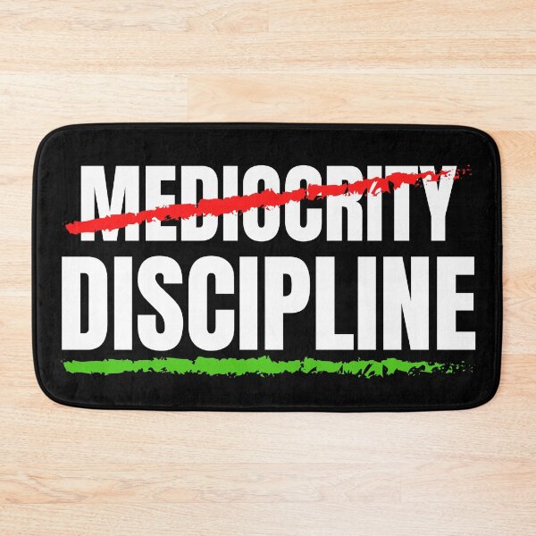 Item preview, Mediocrity Discipline  designed and sold by KingsManKind.