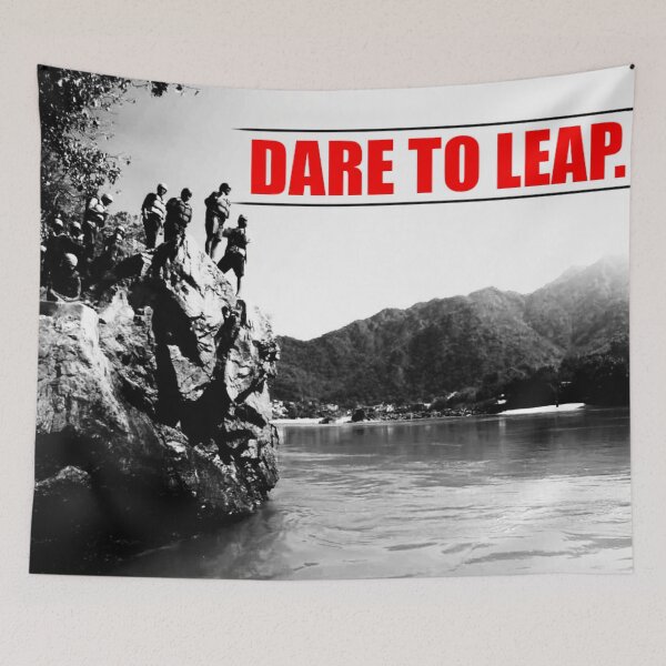 Item preview, DARE TO LEAP MOTIVATIONAL COLLECTION designed and sold by Schrodinger's  Clothing.