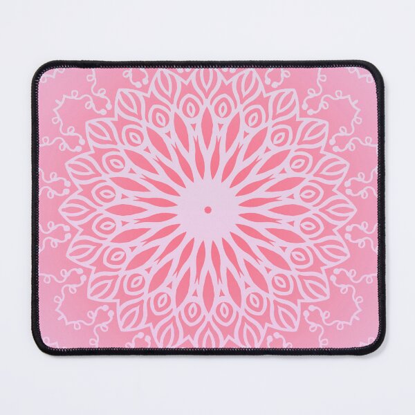 Item preview, Lovely pink sunny floral mandala designed and sold by jeanyun48.