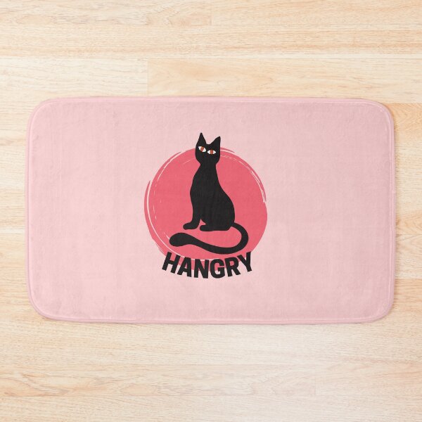 Item preview, Cute Hangry Black Cat designed and sold by Paper Hearteu.