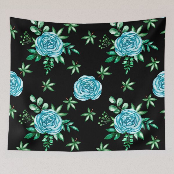 Item preview, Watercolor floral seamless pattern designed and sold by Natallia Leanovich.