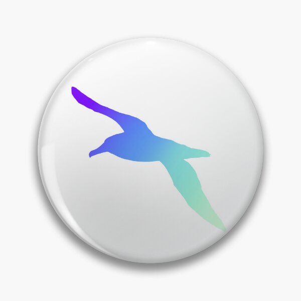 Item preview, Albatross Silhouette- Colorful Gradient 7 designed and sold by Midnightviera.