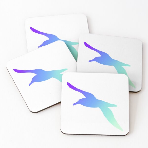Item preview, Albatross Silhouette- Colorful Gradient 7 designed and sold by Midnightviera.
