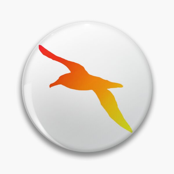 Item preview, Albatross Silhouette- Colorful Gradient 8 designed and sold by Midnightviera.
