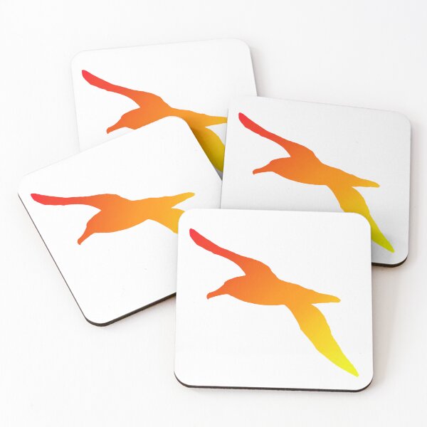Item preview, Albatross Silhouette- Colorful Gradient 8 designed and sold by Midnightviera.