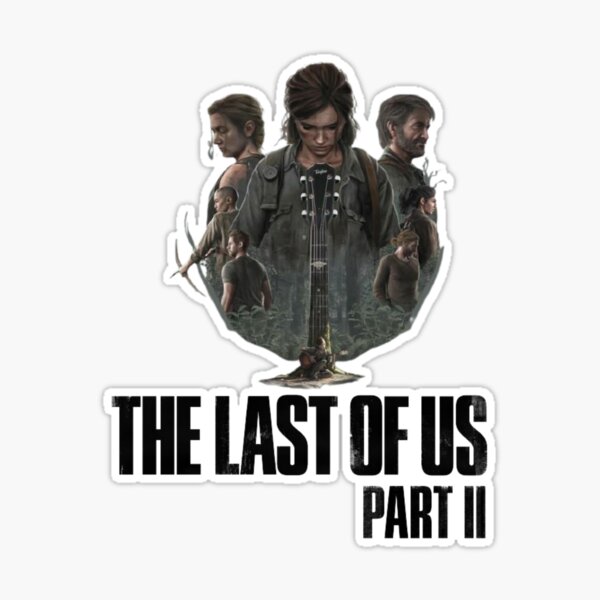 Ellie And Joel - The Last Of Us 2 Art Design Sticker for Sale by  AllAboutTlou