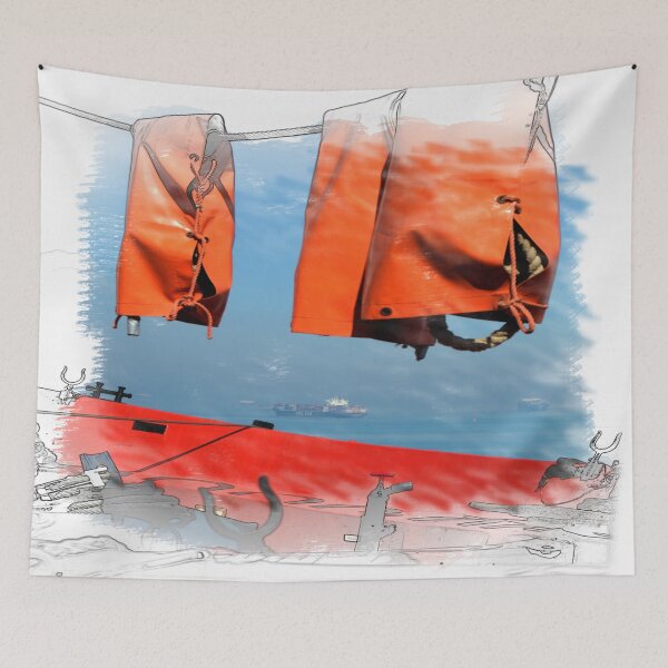 Item preview, Heavy traffic on the Bitter Lake in the Suez Canal designed and sold by frankuffmann.