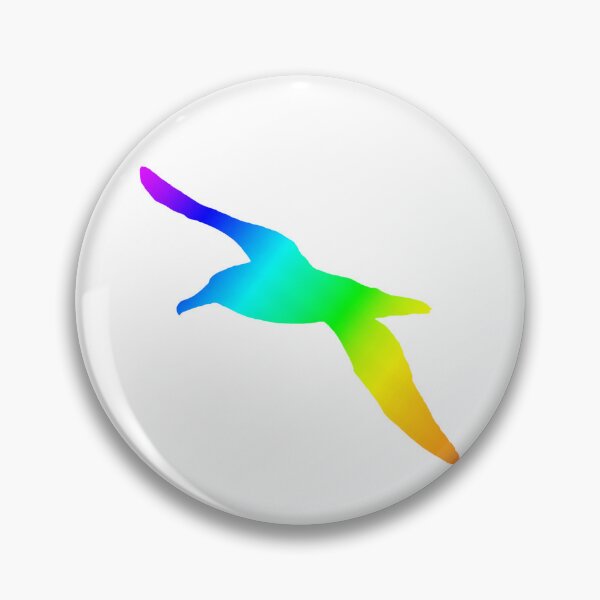 Item preview, Albatross Silhouette- Colorful Gradient 9 designed and sold by Midnightviera.