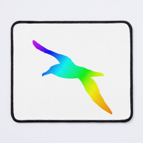 Item preview, Albatross Silhouette- Colorful Gradient 9 designed and sold by Midnightviera.