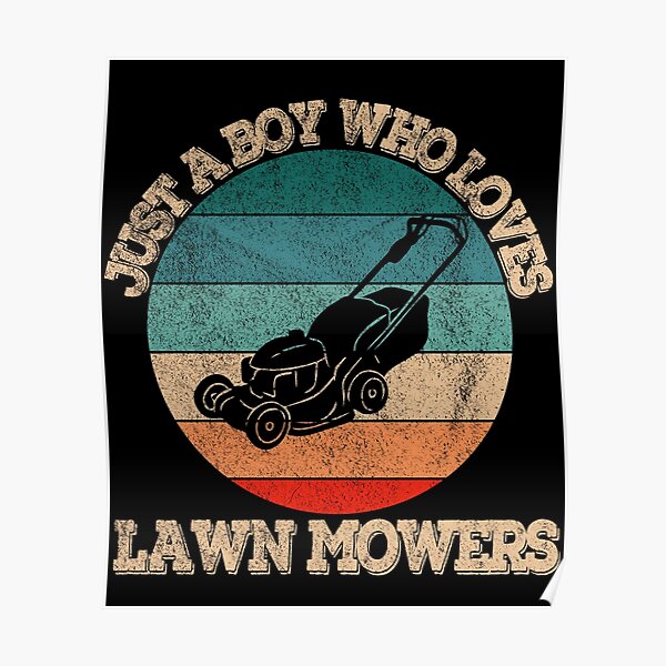 Details about   Lawn Mower Poster Print Hardware Store Art Garage Decor Landscaper Gifts 