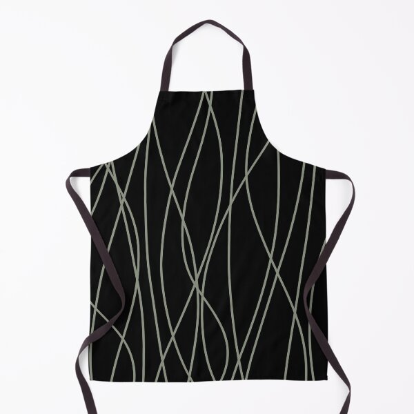 Item preview, Black and Green Vertical Stripe Design Pattern Pairs BH and G 2022 Color of the Year Laurel Leaf designed and sold by ColorOfTheYears.
