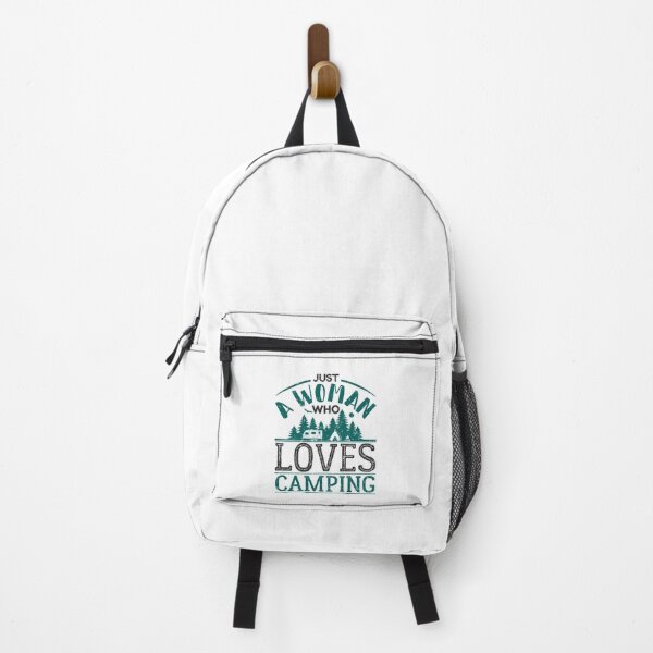 Item preview, Just a Woman Who Loves Camping designed and sold by jaygo.