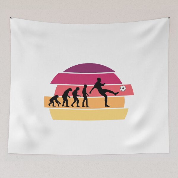 Item preview, Evolution of humanity towards FOOTBALL designed and sold by Cheerocki.