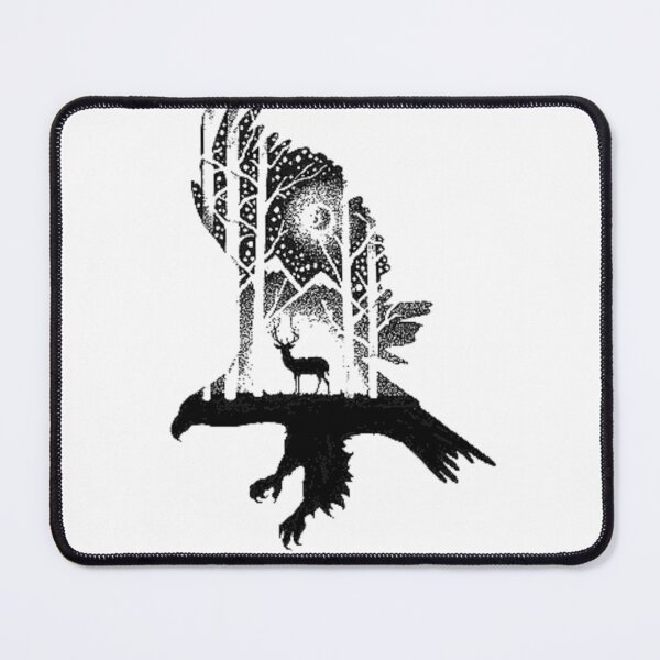 Item preview, double exposure eagle designed and sold by sbrstore.