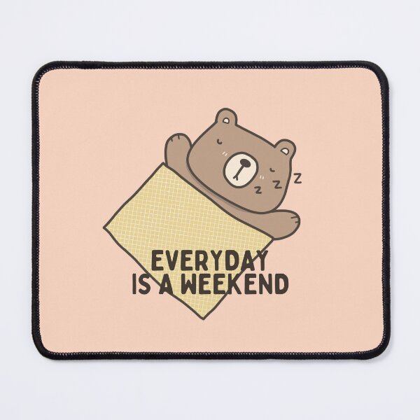 Item preview, Everyday is a Weekend -  Sleeping Baby Bear designed and sold by Paper Hearteu.