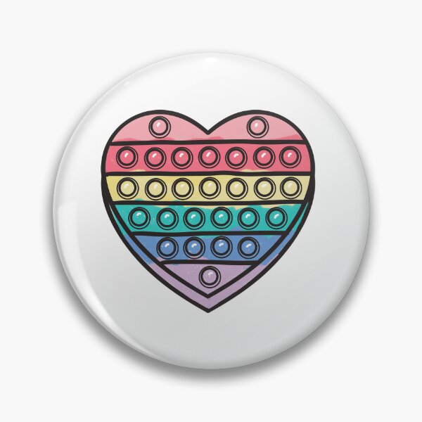 Item preview, Heart Pop It Artwork designed and sold by JooArtPrints  ★★★★★.