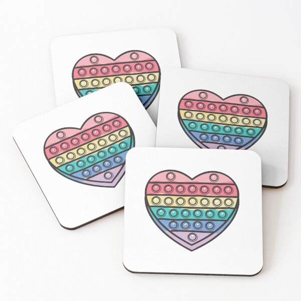 Item preview, Heart Pop It Artwork designed and sold by JooArtPrints  ★★★★★.