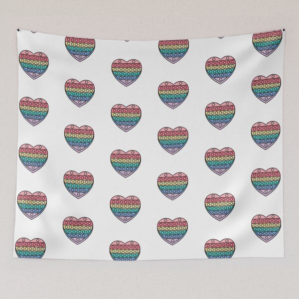 Item preview, Heart Pop It Artwork designed and sold by JooArtPrints  ★★★★★.