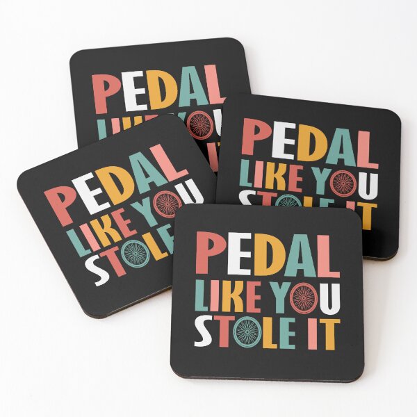 Item preview, Funny Cycling - Pedal Like You Stole It designed and sold by TravelScientist.