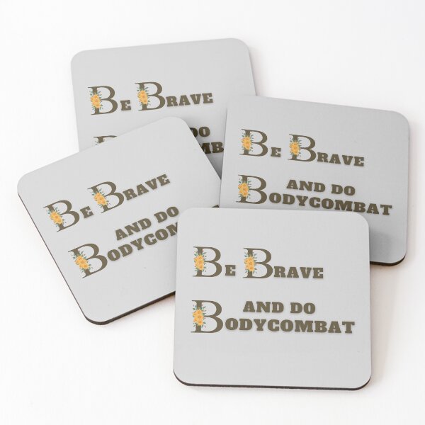 Item preview, Be Brave And Do BodyCombat designed and sold by Cute-Jory-Store.