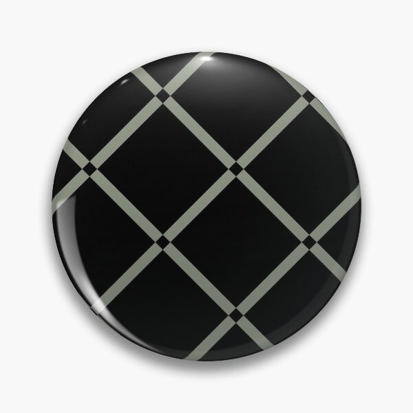 Item preview, Black and Green Square Diamond Grid Pattern Pairs BH and G 2022 Color of the Year Laurel Leaf designed and sold by ColorOfTheYears.