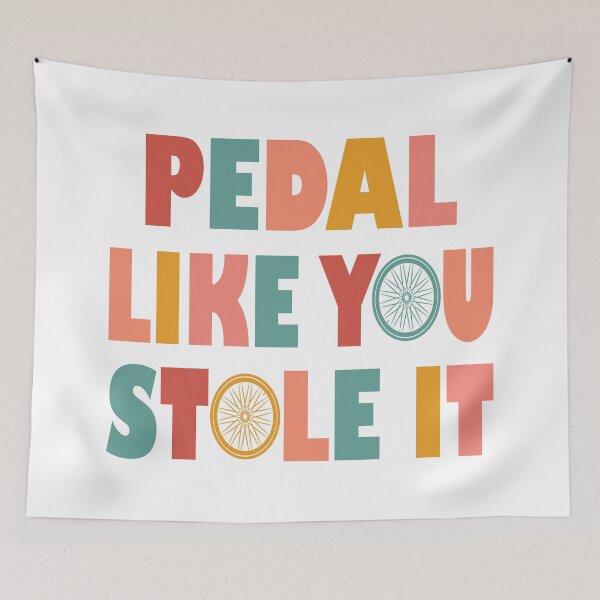 Item preview, Funny Cycling - Pedal Like You Stole It designed and sold by TravelScientist.
