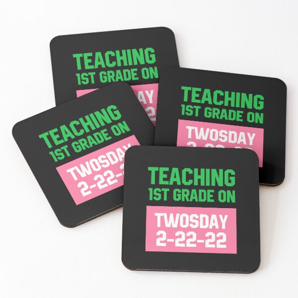 Item preview, 22nd February 2022 Twosday 2/22/22 - First Grade Teacher  designed and sold by DiogoCalheiros.