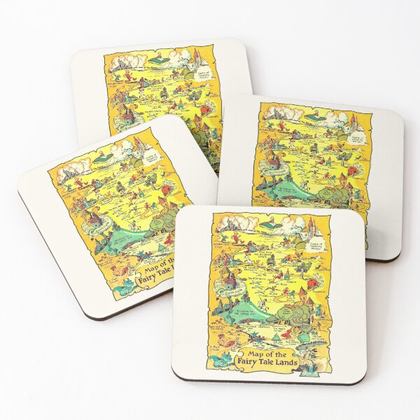 Artikelvorschau, Map of Fairy Tale Lands entworfen und verkauft von ourkid.