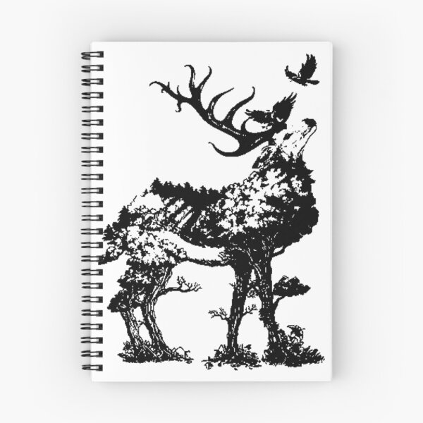 Item preview, double exposure deer designed and sold by sbrstore.