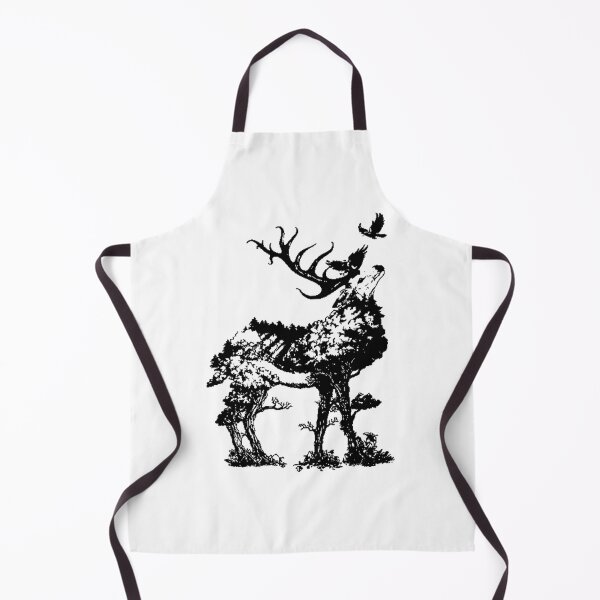 Item preview, double exposure deer designed and sold by sbrstore.