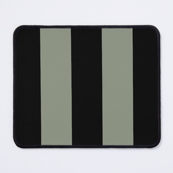 Item preview, Black and Green Vertical Stripe Pattern Pairs BH and G 2022 Color of the Year Laurel Leaf designed and sold by ColorOfTheYears.