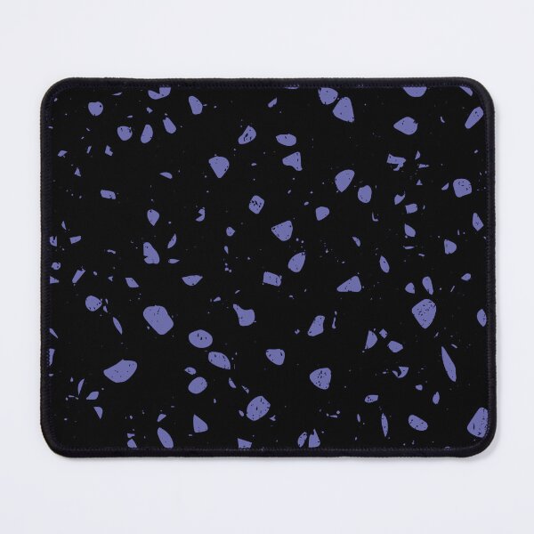 Item preview, Black Terrazzo with Very Peri Purple Flecks designed and sold by PurpleAdventure.