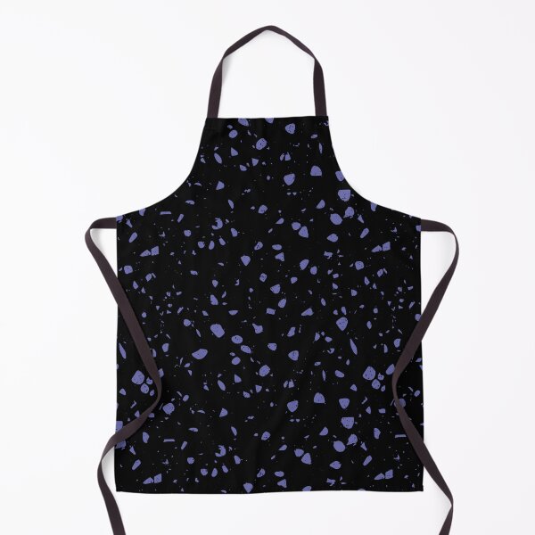 Item preview, Black Terrazzo with Very Peri Purple Flecks designed and sold by PurpleAdventure.