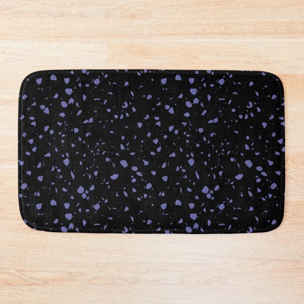 Item preview, Black Terrazzo with Very Peri Purple Flecks designed and sold by PurpleAdventure.