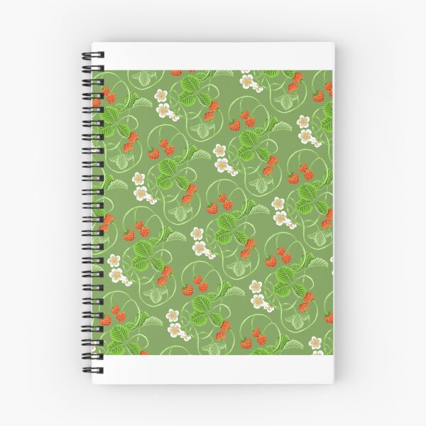 Item preview, Strawberry pattern designed and sold by Sanna Kuusimurto.