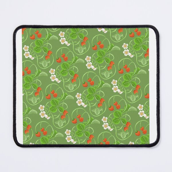 Item preview, Strawberry pattern designed and sold by Sanna Kuusimurto.
