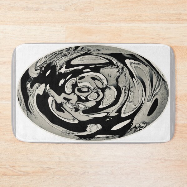 Item preview, The oval - silver-grey-black designed and sold by AnnabellaRh.