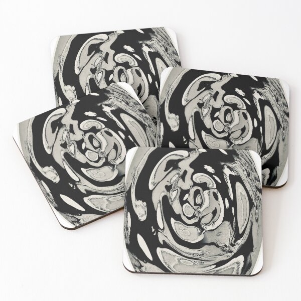 Item preview, The oval - silver-grey-black designed and sold by AnnabellaRh.