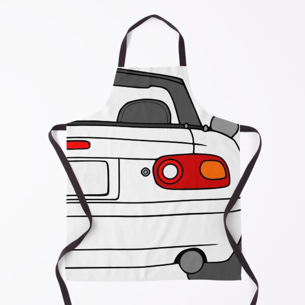 Item preview, Mazda Miata MX5 NA rearview best T-shirt design designed and sold by EdimDesign.