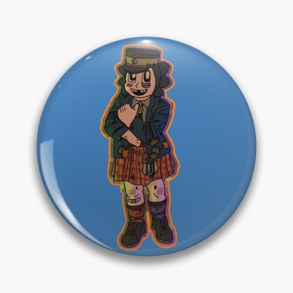 Item preview, Dragon Boy In A Kilt (Sticker, Pin, etc.) designed and sold by JamesAntigone.