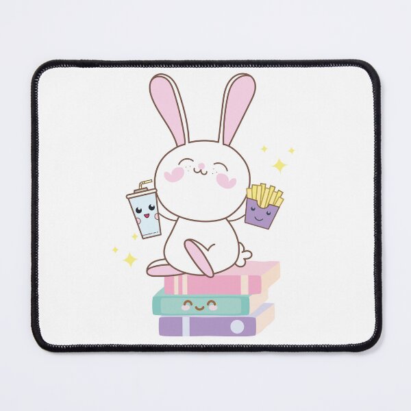 Item preview, Kawaii Cute Bunny Eating.  designed and sold by SusySell.