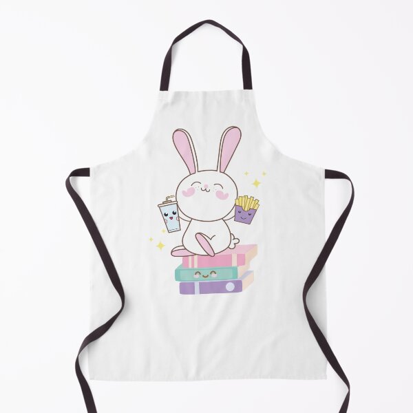 Item preview, Kawaii Cute Bunny Eating. designed and sold by SusySell.
